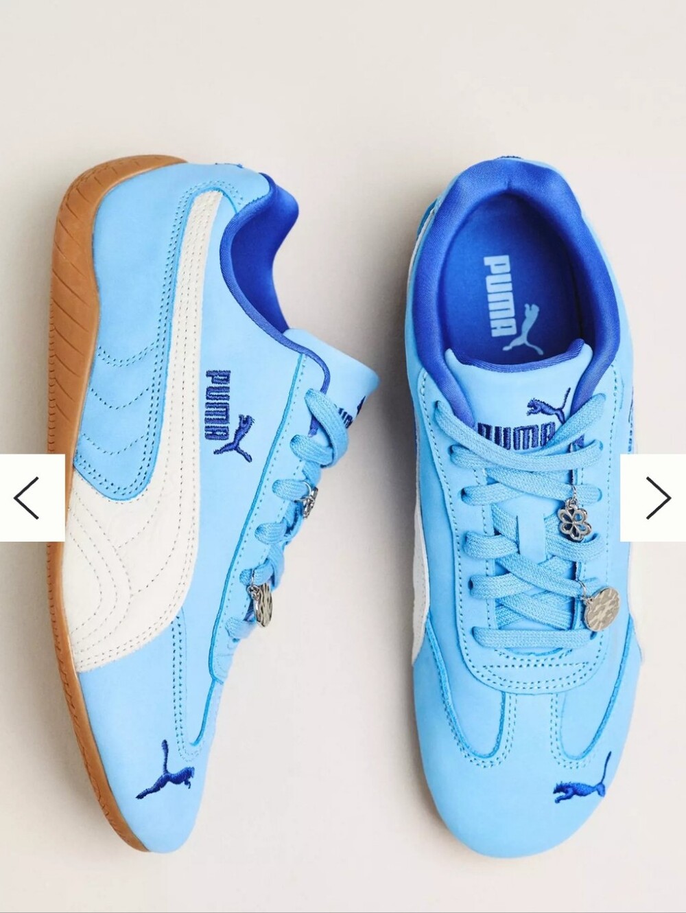 NWT PUMA Palermo Charm Sneakers Blue Gum Women’s 8 Limited Edition